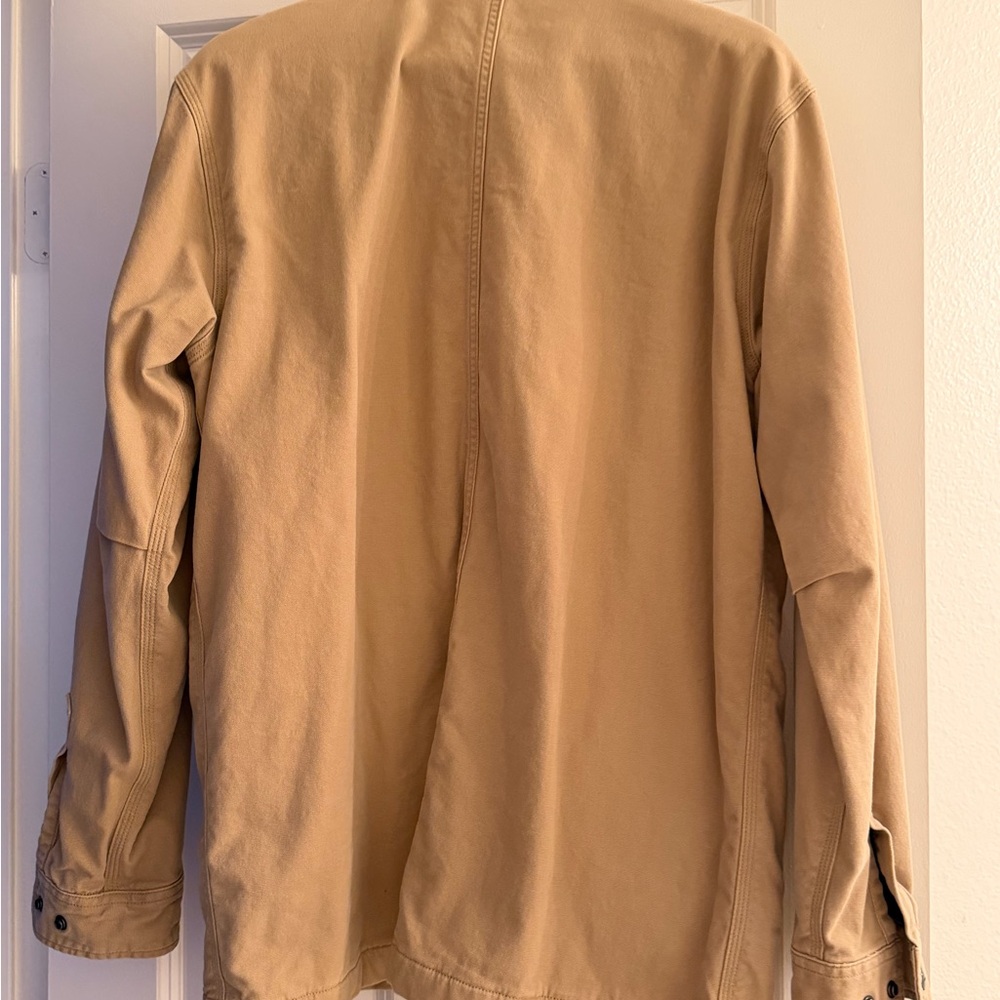 Carhartt Men's Beige Shirt Jacket - Picture 3 of 5